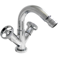 Смеситель Nicolazzi Arena 3337CR44 для биде, с донным клапаном, хром