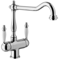 Смеситель для кухни Webert Kitchen Byblos BY920802015 цвет хром