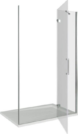 дверь для душевой кабины в нишу good door saturn wtw-110-c-ch-r