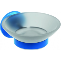 Мыльница Creavit Ducky BR20203B детская, настенная, синий