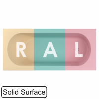 Ванна Whitecross Gin 0217.180080.2XXXX встраиваемая, с регулируемыми ножками и сифоном, композит, 180x80 см, по RAL матовый