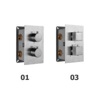 Смеситель для душа RGW Shower Panels SP-42-03 21140542-31 с термостатом Хром Смеситель для душа RGW Shower Panels SP-42-03 21140542-31 с термостатом Хром