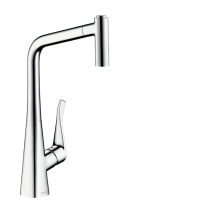Смеситель для кухни Hansgrohe Metris M71 14820000, хром