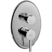 Смеситель Paffoni Berry BR018CR для ванны с душем, хром глянцевый