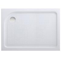 Душевой поддон 100×80 см BelBagno Tray TRAY-BB-AH-100/80-15-W-L с антискользящим покрытием, белый