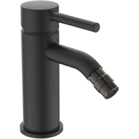 Смеситель Ideal Standard Ceraline BC197XG для биде, с донным клапаном, черный матовый