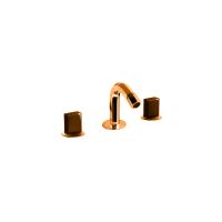 Fantini Fantini Venezia Смеситель для биде, 3 отв., излив: 120 мм, цвет: Matt Copper PVD