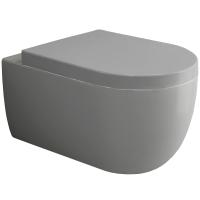 Унитаз подвесной Bocchi V-Tondo 1416-006-0129 Серый матовый без сиденья