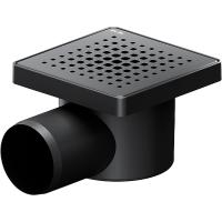 Душевой трап AM.PM PrimeFlow 10 W02BD-P11-010-01BM с Черной матовой решеткой Cut Gradient