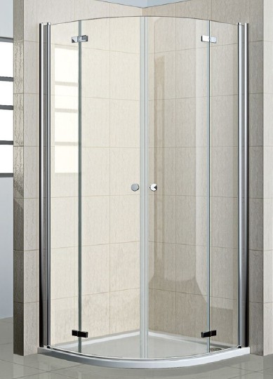 душевой уголок weltwasser ww200 rz22 100×100 10000002754 профиль хром, стекло прозрачное