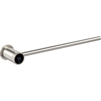 Полотенцесушитель электрический Boheme Stick 727-NB 60x450, встраиваемый, МЭМ левый, никель матовый