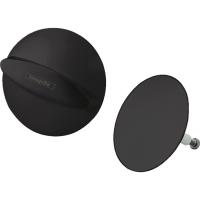 Комплект накладок для слив-перелива Hansgrohe Flexaplus 58185670 черный матовый