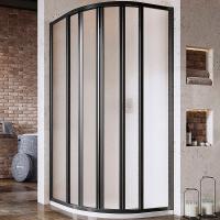 Душевой уголок Ravak Supernova SKKP6-90 90×90 3207O302ZG профиль черный, стекло Grape