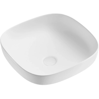 Раковина-чаша Abber Rechteck AC2217MW 42x42 см, накладная, белый матовый