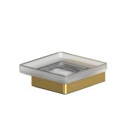 Мыльница Whitecross Cubo CU2420GLB настенная, брашированное золото