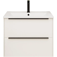 Тумба под раковину La Fenice Tesoro FNC-01-TES-PB-100-2 98,8 см, подвесная, белый матовый