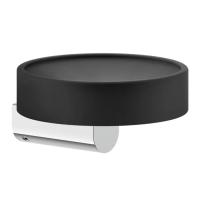 Gessi Gessi Rilievo Мыльница подвесная, цвет: черный/хром