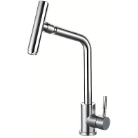 Смеситель для кухни Haiba HB73304-1 цвет нержавеющая сталь