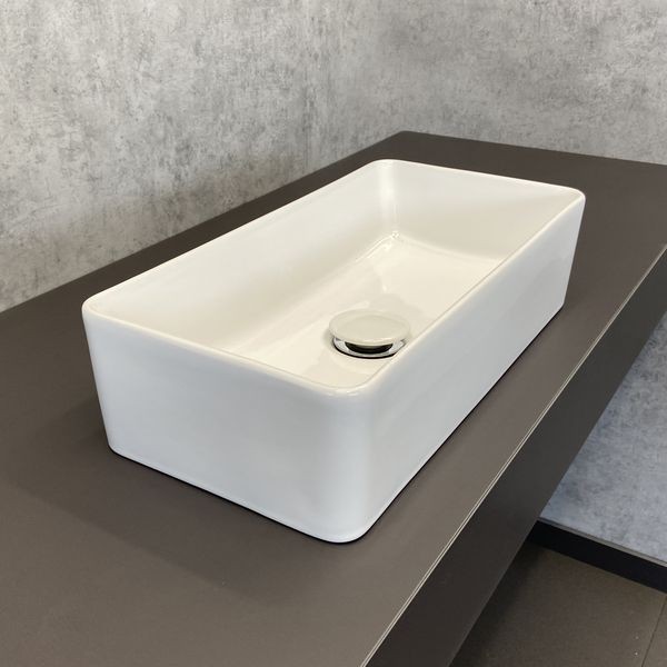 Раковина накладная 46 см Comforty 78190 белый