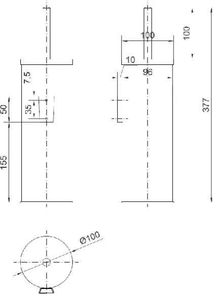 Ёршик для унитаза Nofer Classic 09059.B