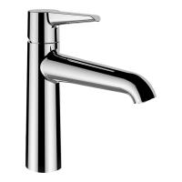 Смеситель для раковины Laufen VAL HF901704100000, излив 140 мм, Eco+, без донного клапана, цвет: хром