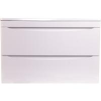 Тумба под раковину Style Line Бергамо 80 СС-00002322 подвесная Белая антискрейч