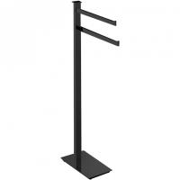 Напольная стойка с двойным п|держателем Colombo Design Units B9103.NM, h 86 см, черный матовый