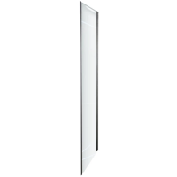 Душевая стенка Jacob Delafon Contra 90 E22FC90-BL профиль черный матовый, стекло прозрачное