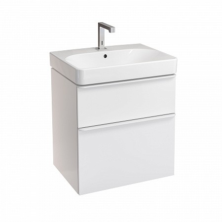 комплект мебели для ванной geberit smyle 529.352.00.6 белый