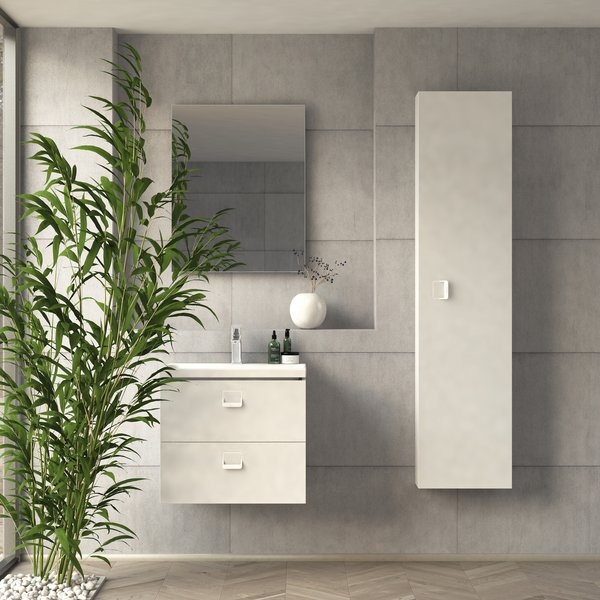 тумба под раковину ravak sd comfort 80 x000001378 подвесная белая глянцевая