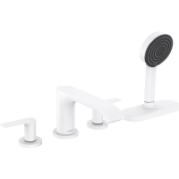Смеситель Hansgrohe Vivenis 75444700 на борт ванны, 4 отверстия, белый