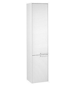 шкаф-пенал keuco royal 60 32131 210002 белый глянец, с корзиной r