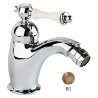 Смеситель Cezares Margot MARGOT-BSM1-02-Bi для биде, с донным клапаном, бронза