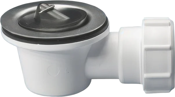 Донный клапан McAlpine MRWW2E для раковины, без перелива, белый