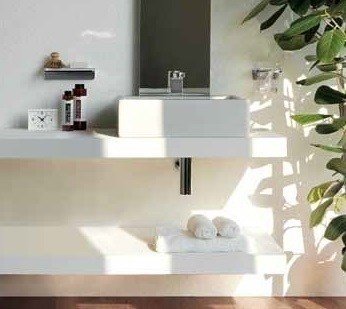 накладная раковина в ванную 60 см laufen living city 8.1143.2.000.108.1