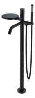 Смеситель для ванны Boheme Stick 129-BB.2 черный матовый