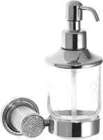 Дозатор для мыла Boheme Royal Cristal 10932-CR хром