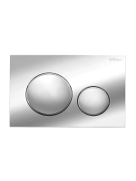 Кнопка смыва для инсталляции BelBagno BB-17C-CRM пластик, цвет хром