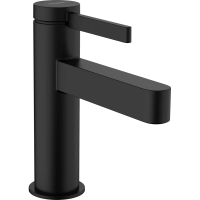 Смеситель Hansgrohe Finoris 76010670 для раковины, с донным клапаном, черный матовый