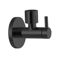 Вентиль с фильтром Fima Carlo Frattini Sottolavabo F204NS, цвет: чёрный матовый