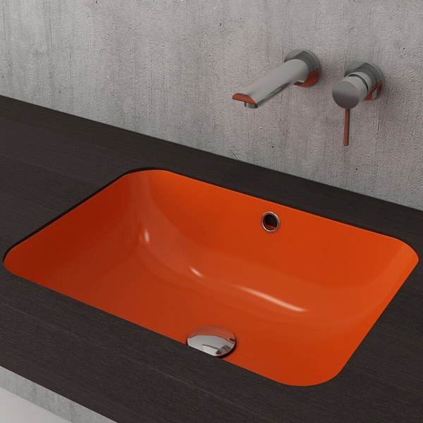 раковина встраиваемая bocchi scala arch 1006 белая глянцевая