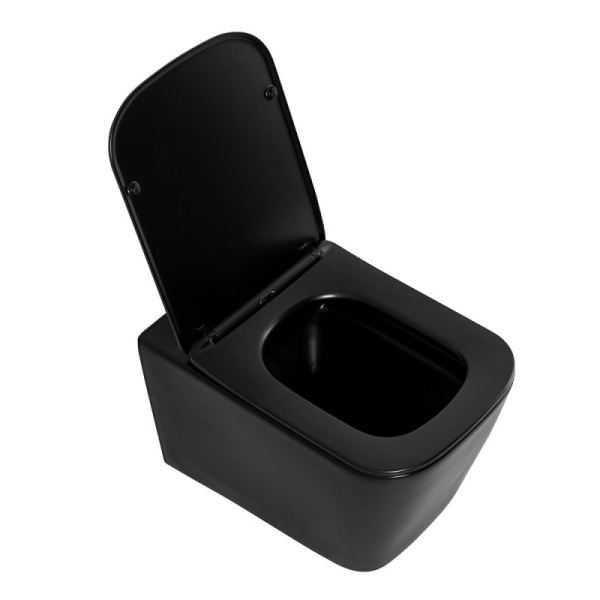 сиденье для унитаза belbagno ardente-c bb3202sc-mb черное с микролифтом