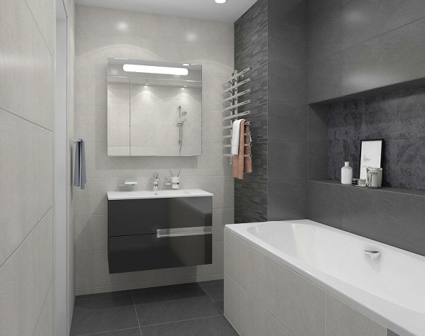 Керамическая плитка Kerama Marazzi Гренель серый тёмный обрезной SG932900R напольная 30х30 см