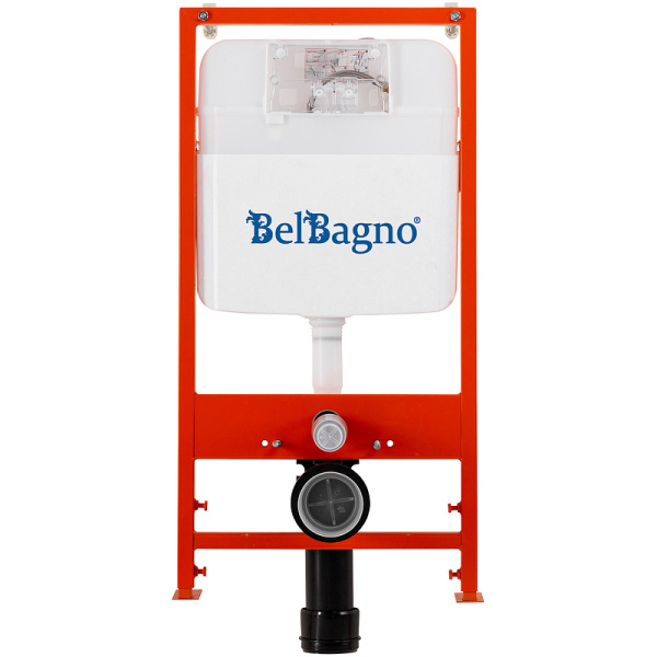 комплект инсталляции belbagno bb026/bb081cr с клавишей смыва хром.