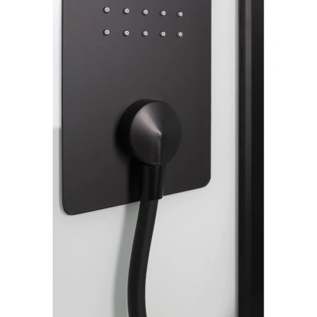 душевая кабина niagara premium 90x90 ng-6901-01g black с гидромассажем