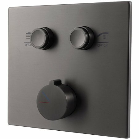 душевая система vincea inspire vsfw-4i211gm вороненая сталь