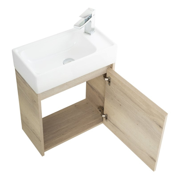 раковина belbagno mini 7045-kl 50.5x26.5 см, подвесная, белая