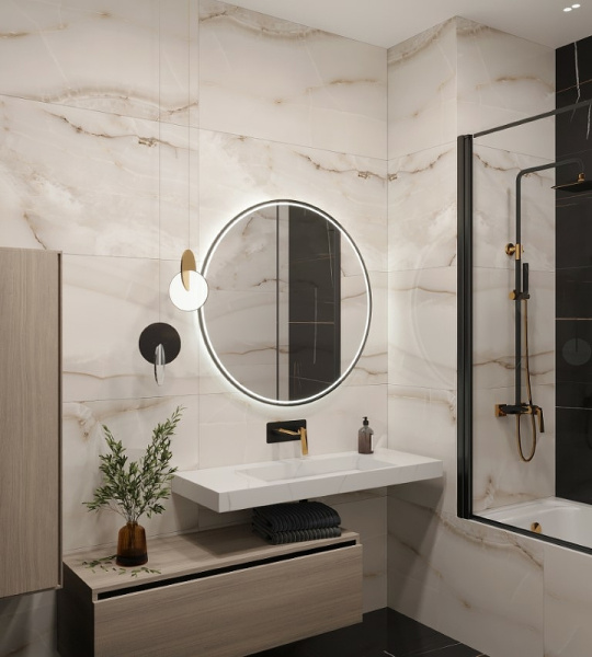 раковина boheme armadi art flat 120 859-120-clct белый мрамор