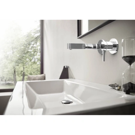 смеситель для раковины с выпуском hansgrohe finoris 76051000