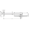 верхний душ hansgrohe raindance e 300 1jet 26238670